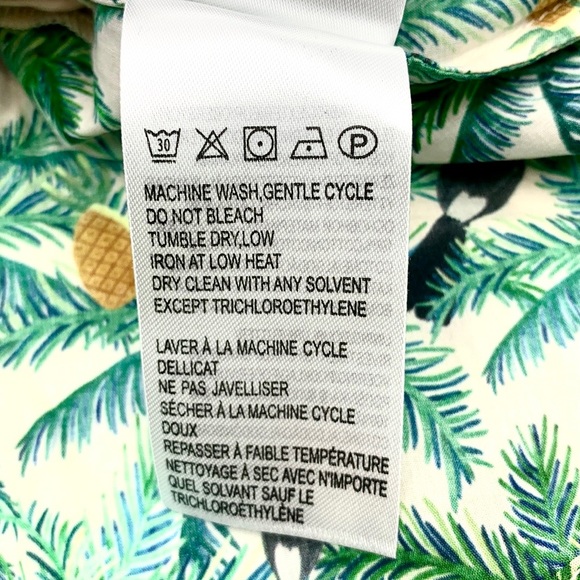 Farm Rio Mini Toucans Layered Mini Skirt Size Medium - Picture 8 of 14